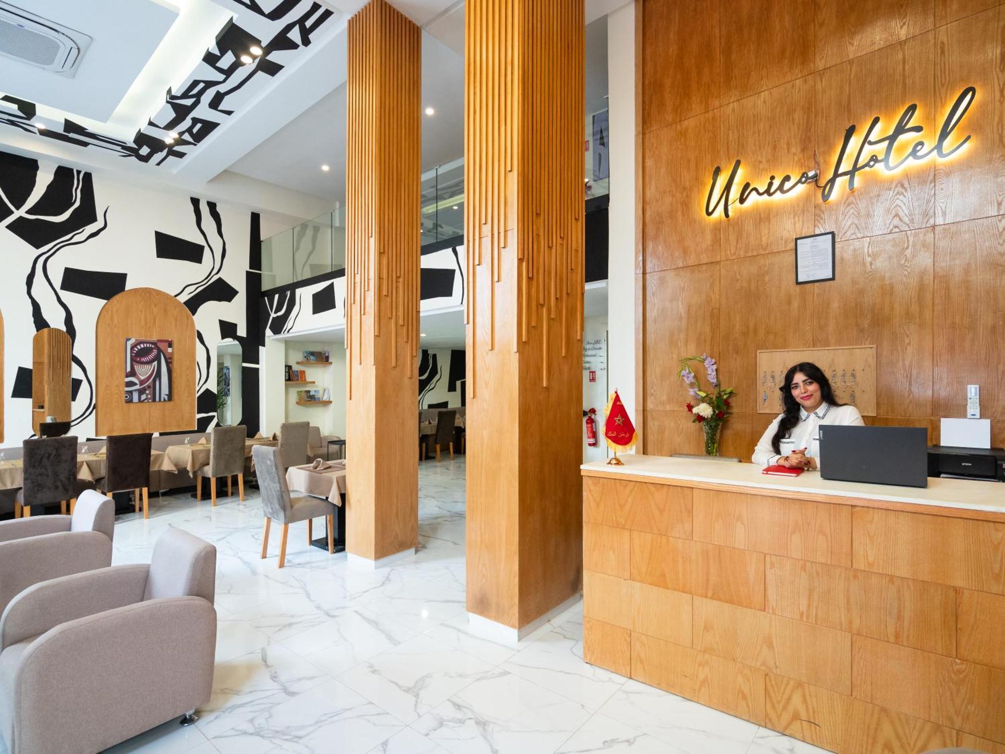 Unico Hotel Maarif Casablanca Exterior foto